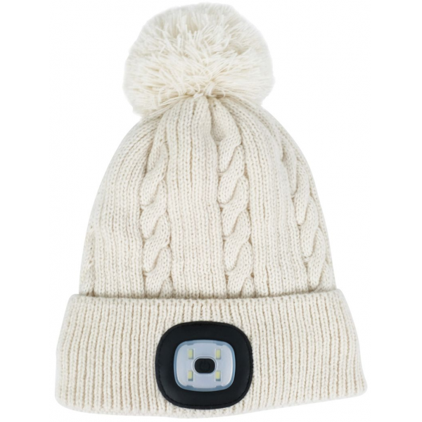 KAPA SA SVJETILJKOM  L  LED 60lm.  USB BIJELA art.3133519