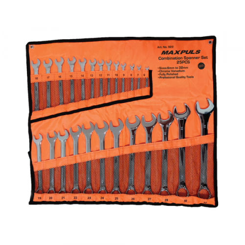 KLJUČ VILIČASTO-OKASTI GAR. 25kom 6-32mm CrV ART922