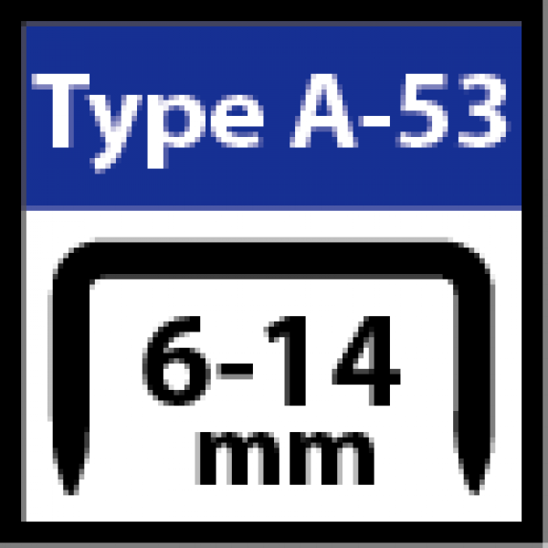 MUNICIJA ZA KLAMERICU  11,4*0,75*12mm 1000 kom ABR.