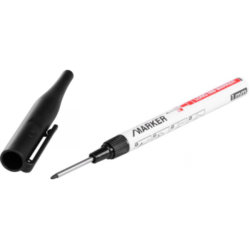 MARKER DUGI VRH CRNI fi-1mm