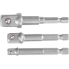 ADAPTERI ZA AKU BUŠILICU SET 3/1  1/4" 3/8" 1/2"