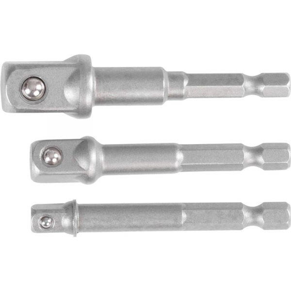ADAPTERI ZA AKU BUŠILICU SET 3/1  1/4" 3/8" 1/2"
