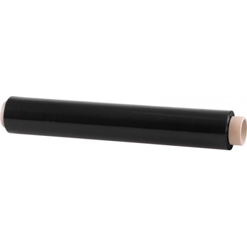 PE STRETCH FOLIJA 500mm 23mic. L-115m crna