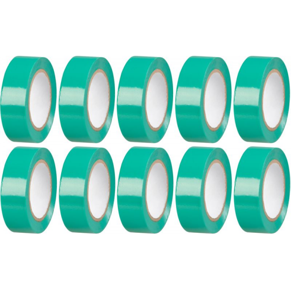IZOLIR TRAKA 19mm*10m ZELENA 10/1